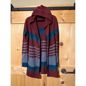 Toad & Co Women's Merino Heartfelt Hoodie Cardigan Size L